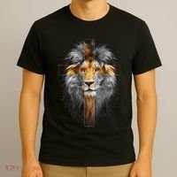 Jesus Lion Of Judah T-Shirt thumb 3