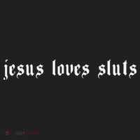 Jesus Loves Sluts Aesthetic Grunge Feminist Feminism Sport-Tek Posi-UV Pro Polo thumb 2