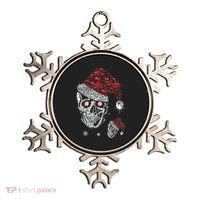 Just Love Skulls Xmas Skull Christmas Wear Santa Hat Ornament thumb 0