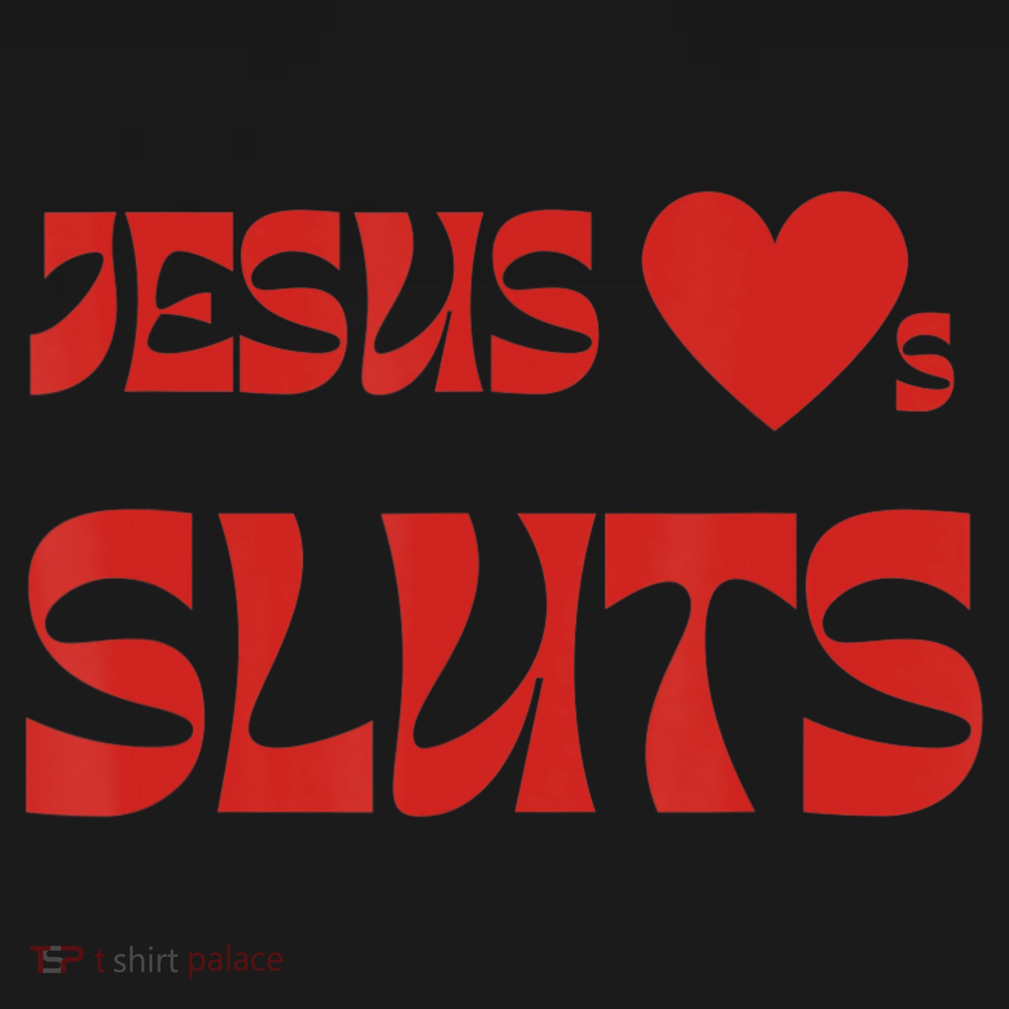 Jesus Loves Sluts Doggie Tank