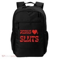 Jesus Loves Sluts Backpack thumb 0