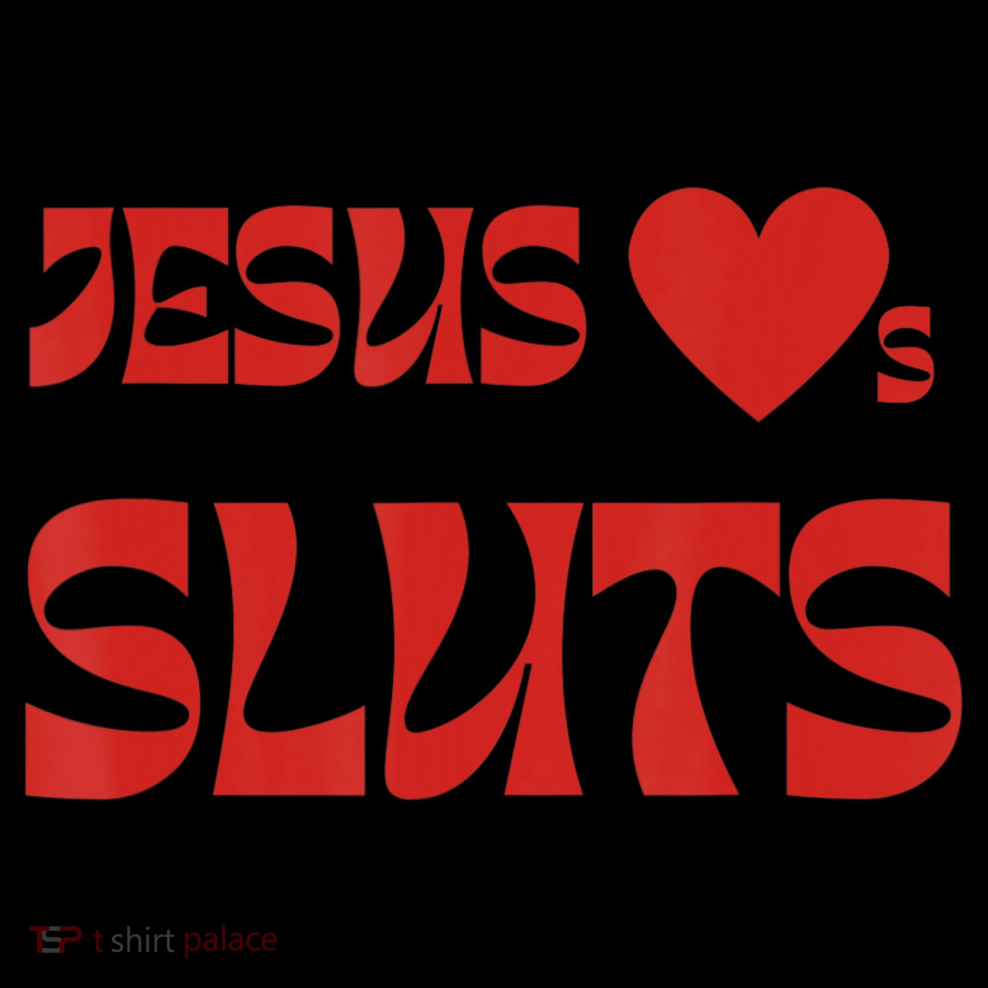 Jesus Loves Sluts Mousepad