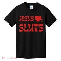 Jesus Loves Sluts Kids T-Shirt thumb 0
