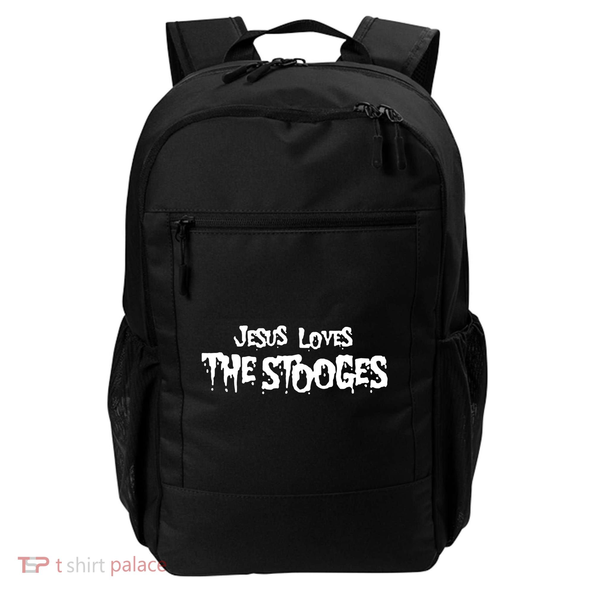 Jesus Loves The Stooges Backpack