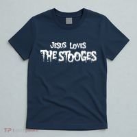 Jesus Loves The Stooges T-Shirt thumb 5