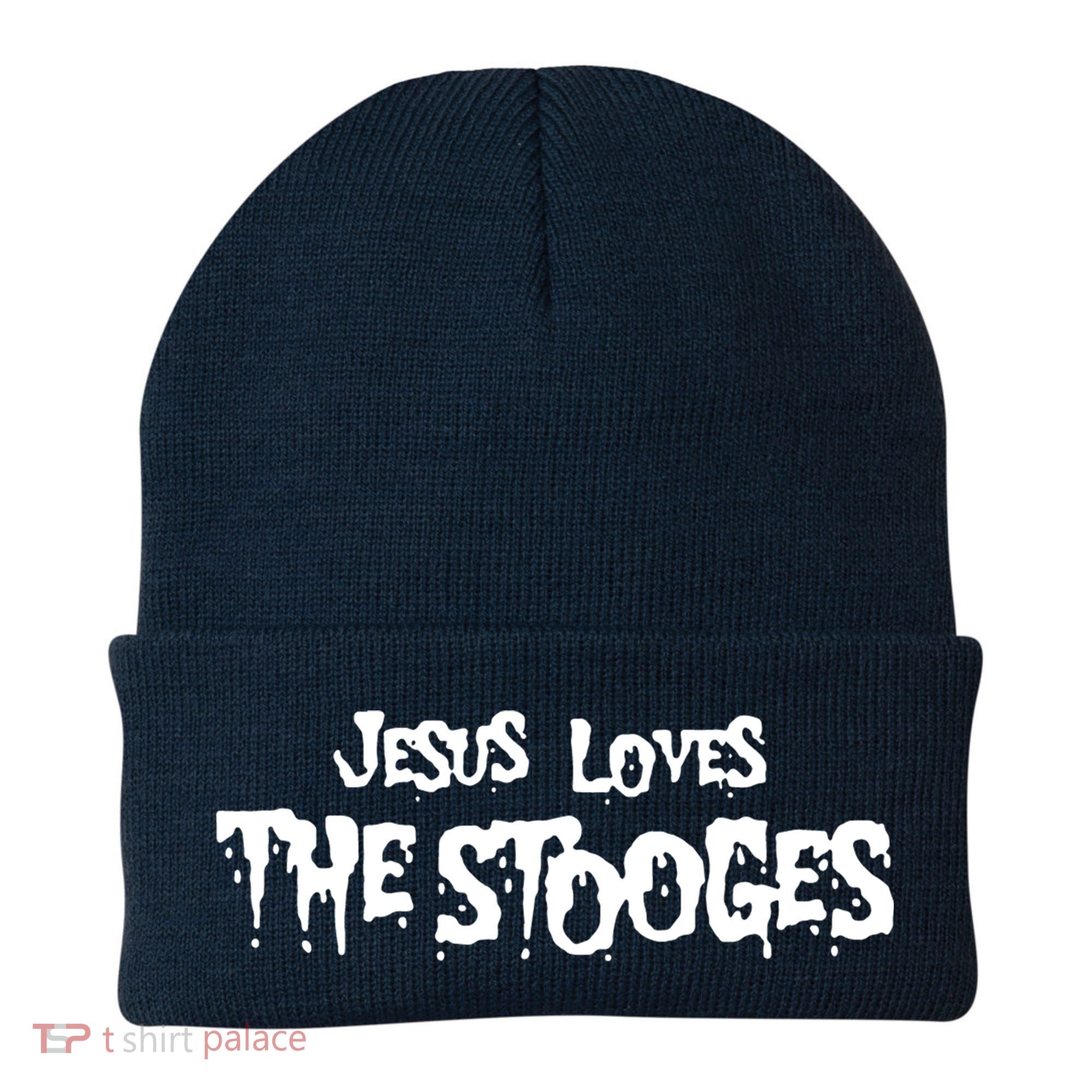 Jesus Loves The Stooges Beanie