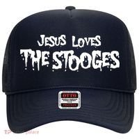 Jesus Loves The Stooges Hat thumb 0