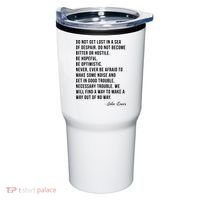 John Lewis Tee Get In Good Necessary Trouble Social Justice Tumbler thumb 0