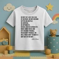 John Lewis Tee Get In Good Necessary Trouble Social Justice Toddler T-Shirt thumb 3