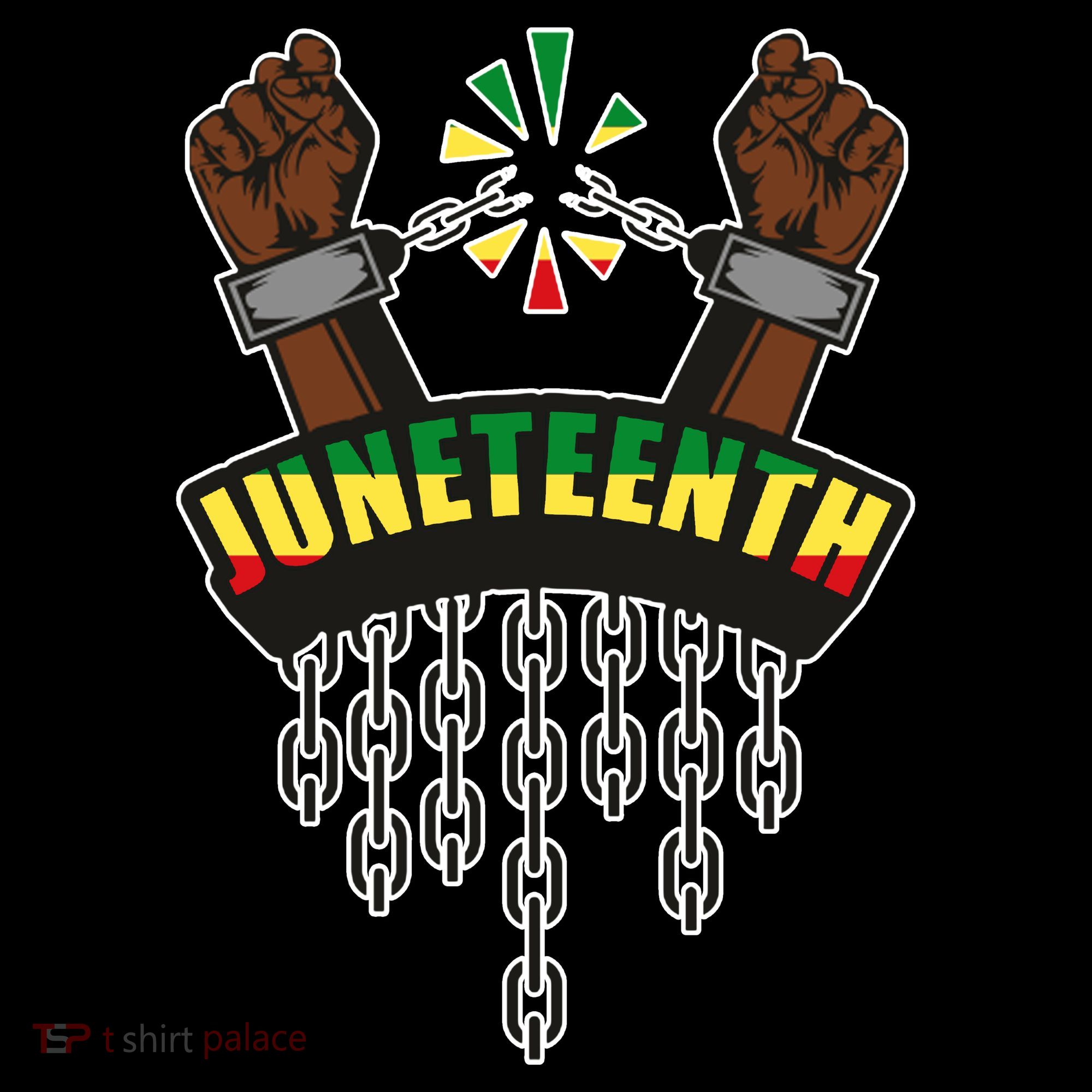 Juneteenth Locked Up Hands Freedom Apron
