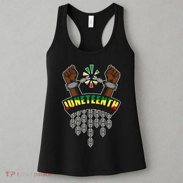 Juneteenth Locked Up Hands Freedom Women's Tank Top