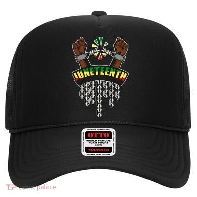 Juneteenth Locked Up Hands Freedom Hat