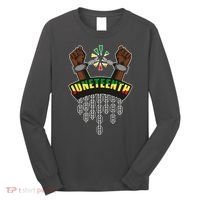 Juneteenth Locked Up Hands Freedom Long Sleeve Shirt thumb 0