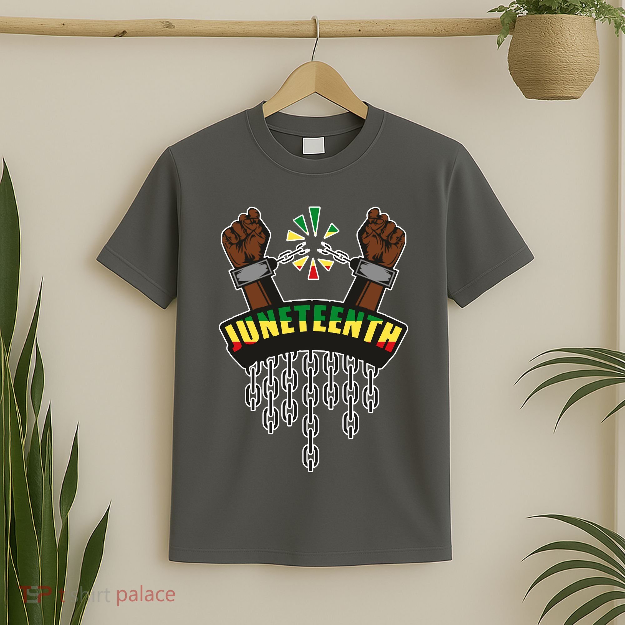 Juneteenth Locked Up Hands Freedom T-Shirt