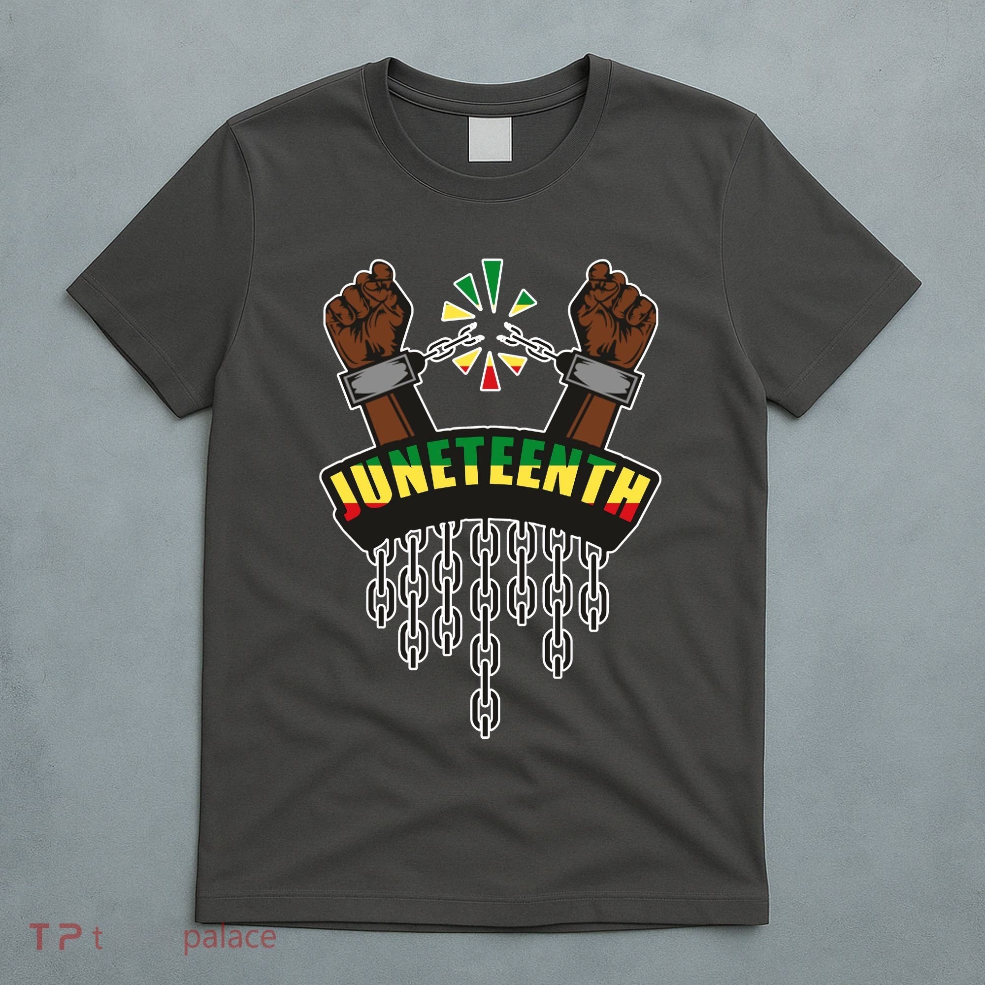 Juneteenth Locked Up Hands Freedom T-Shirt