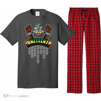 Juneteenth Locked Up Hands Freedom Pajama Set