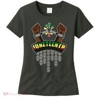 Juneteenth Locked Up Hands Freedom Women's T-Shirt thumb 0