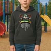 Juneteenth Locked Up Hands Freedom Kids Hoodie thumb 2