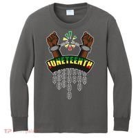Juneteenth Locked Up Hands Freedom Kids Long Sleeve Shirt thumb 0