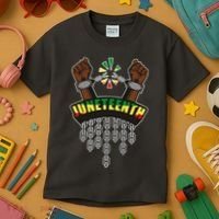 Juneteenth Locked Up Hands Freedom Kids T-Shirt thumb 3