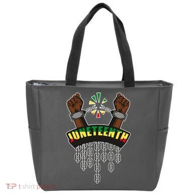Juneteenth Locked Up Hands Freedom Tote Bag
