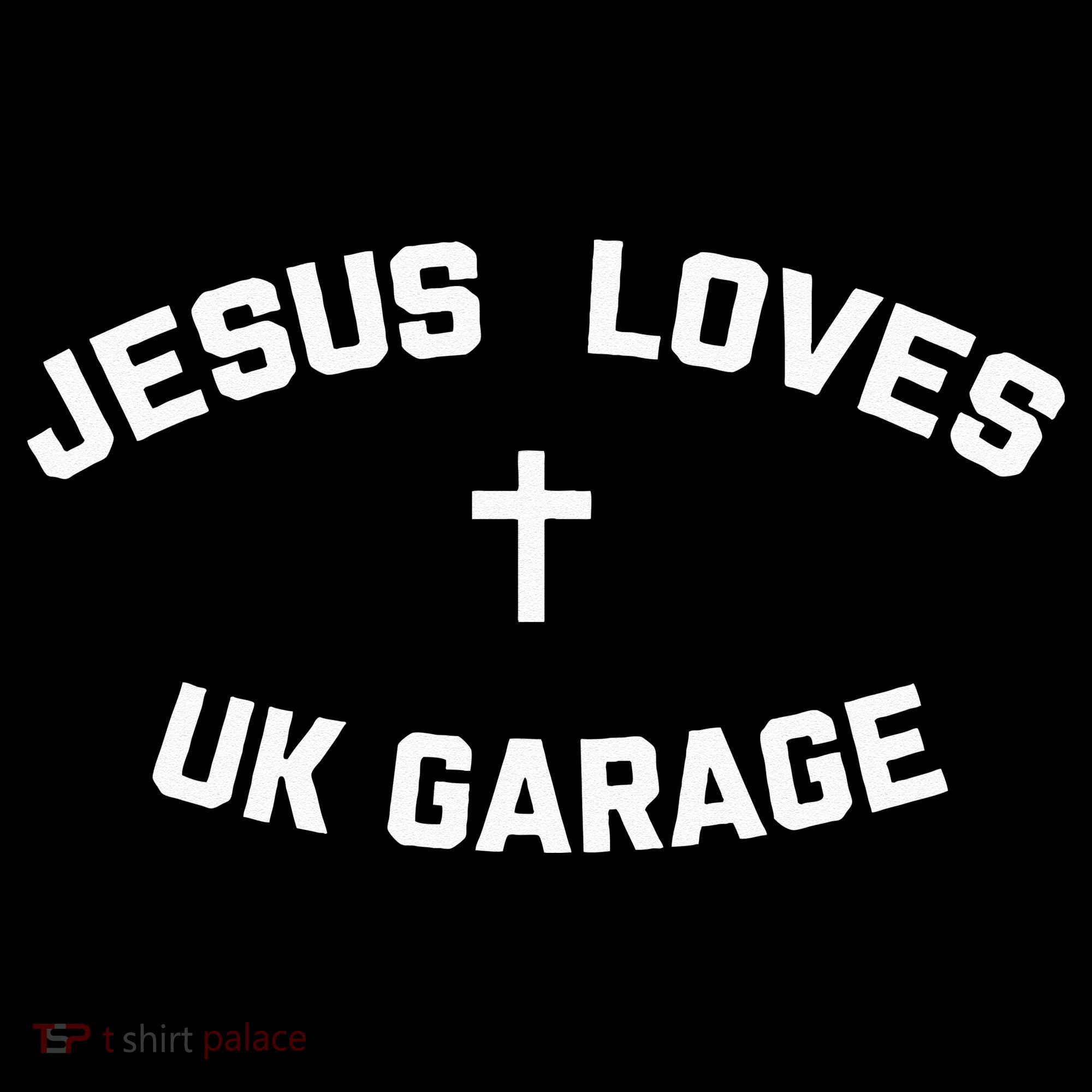 Jesus Loves UK Garage Coaster