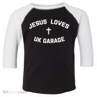 Jesus Loves UK Garage Toddler Fine Jersey T-Shirt thumb 0