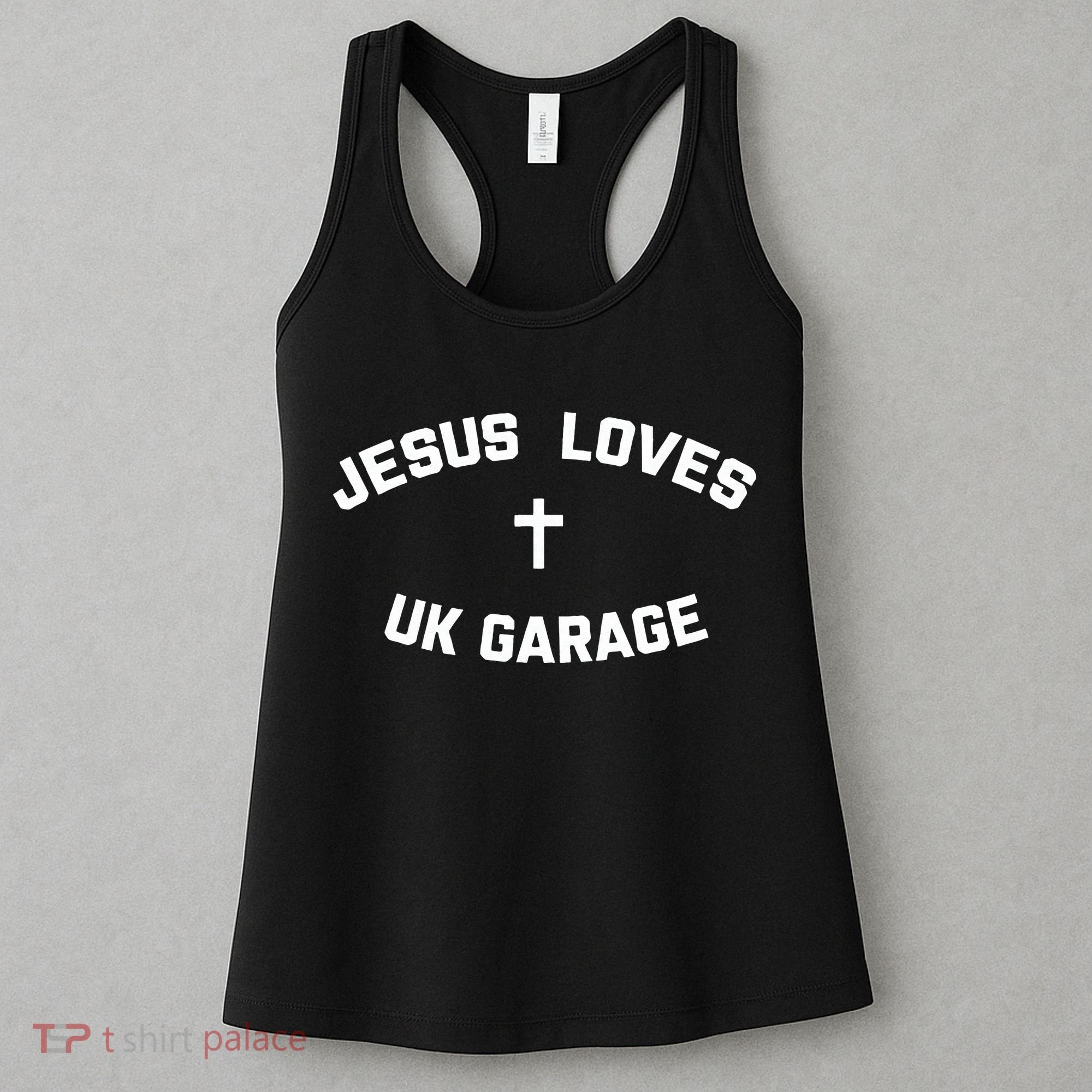 Jesus Loves UK Garage Women's Tank Top