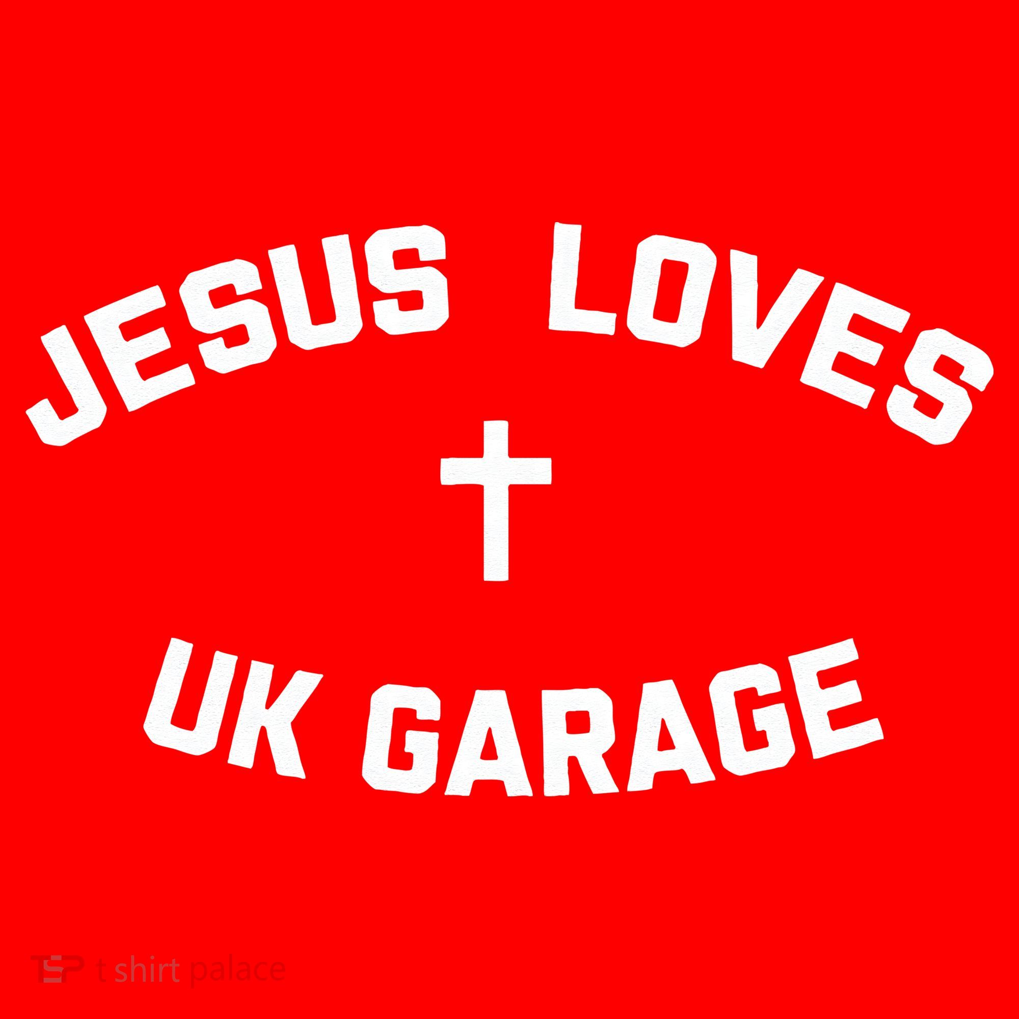 Jesus Loves UK Garage Santa Hat