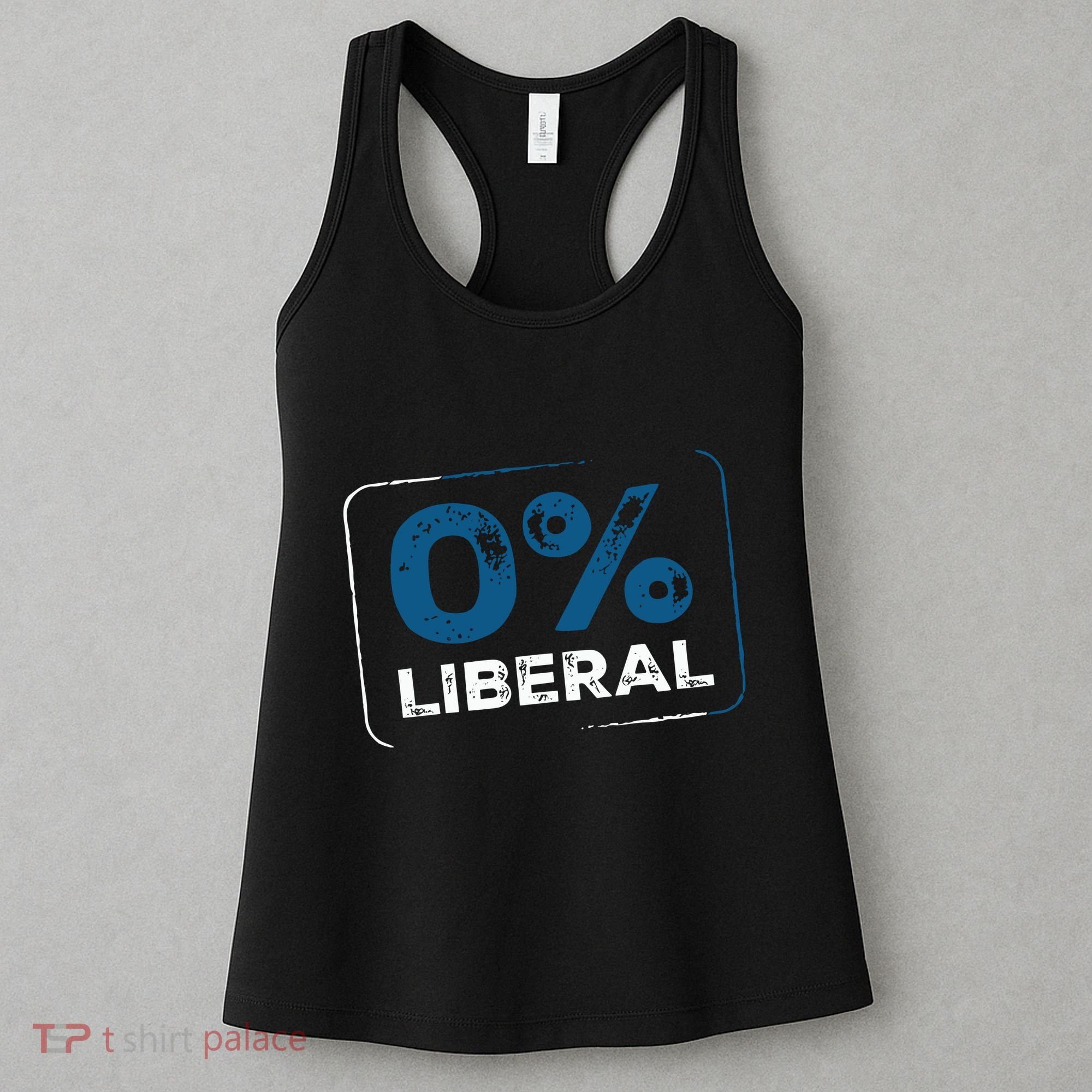 Wearing 0% Liberal Women's Tank Top