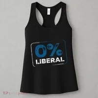 Wearing 0% Liberal Women's Tank Top thumb 3