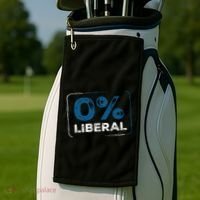 Wearing 0% Liberal Golf Towel thumb 2