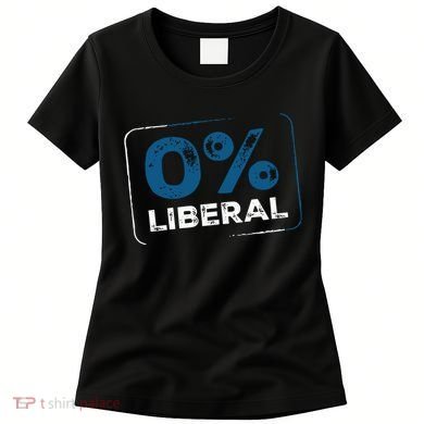 Wearing 0% Liberal Women's T-Shirt