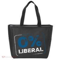 Wearing 0% Liberal Tote Bag thumb 0