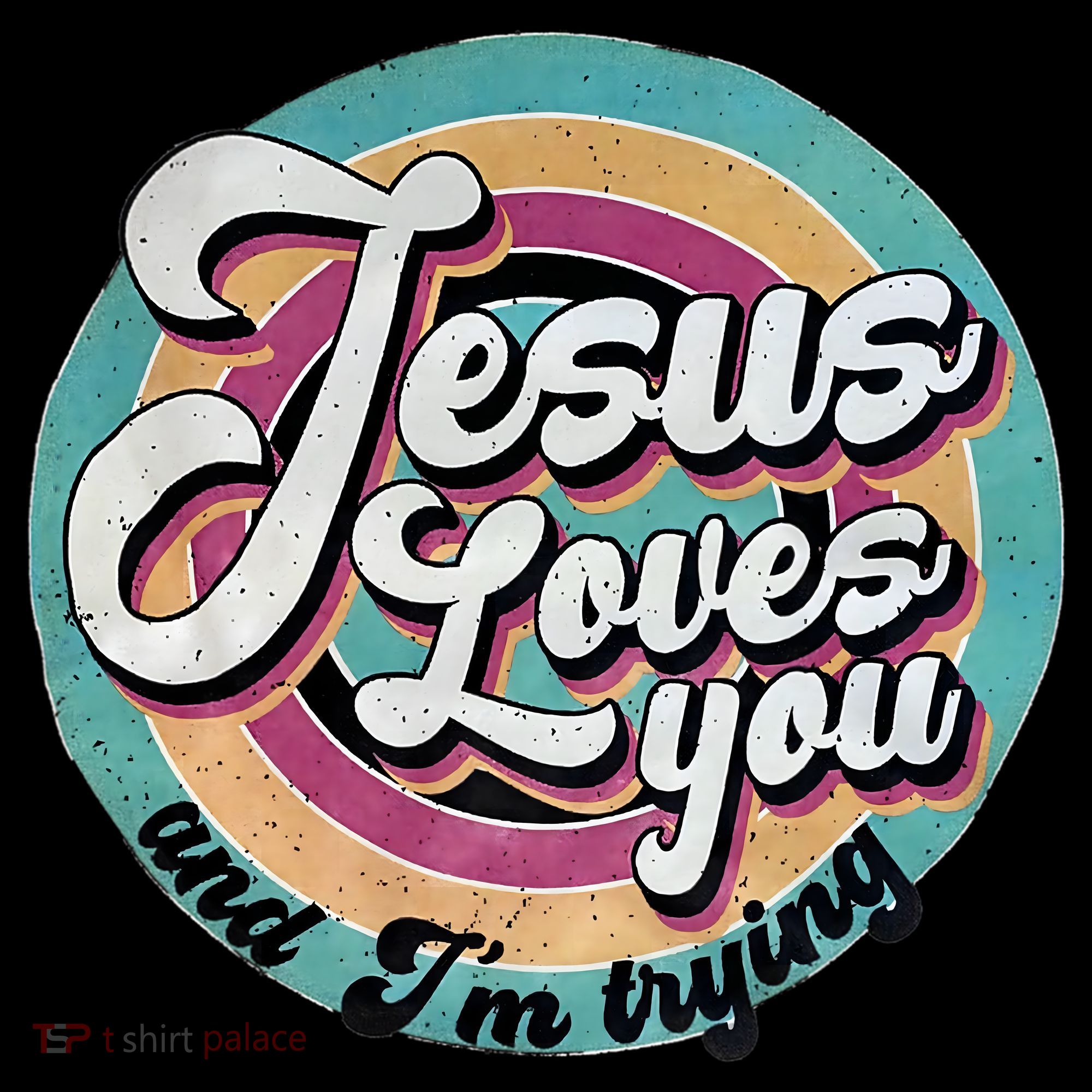 Jesus Loves You And Im Trying Women's Hoodie