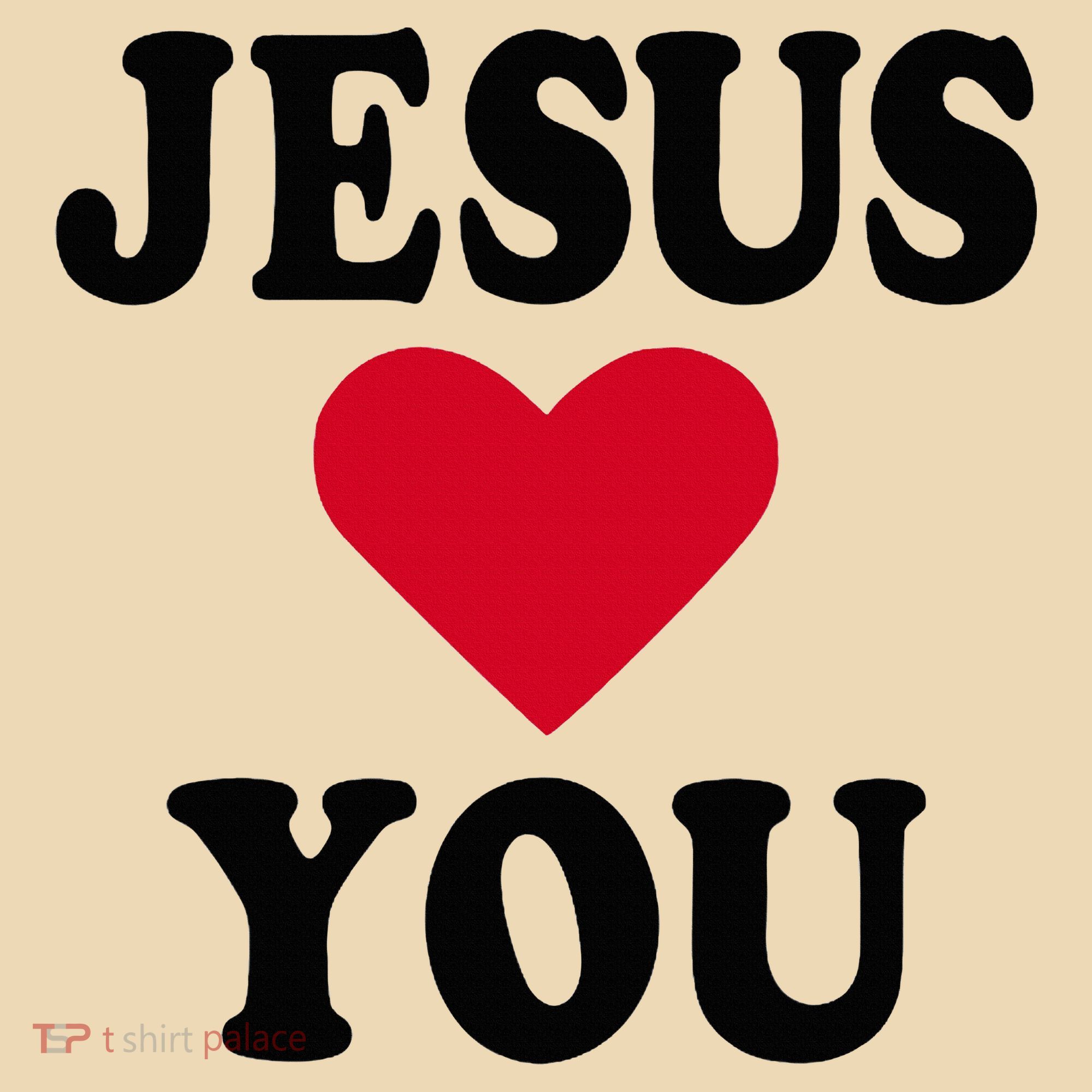Jesus Loves You Tote Bag