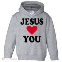 Jesus Loves You Toddler Hoodie thumb 0