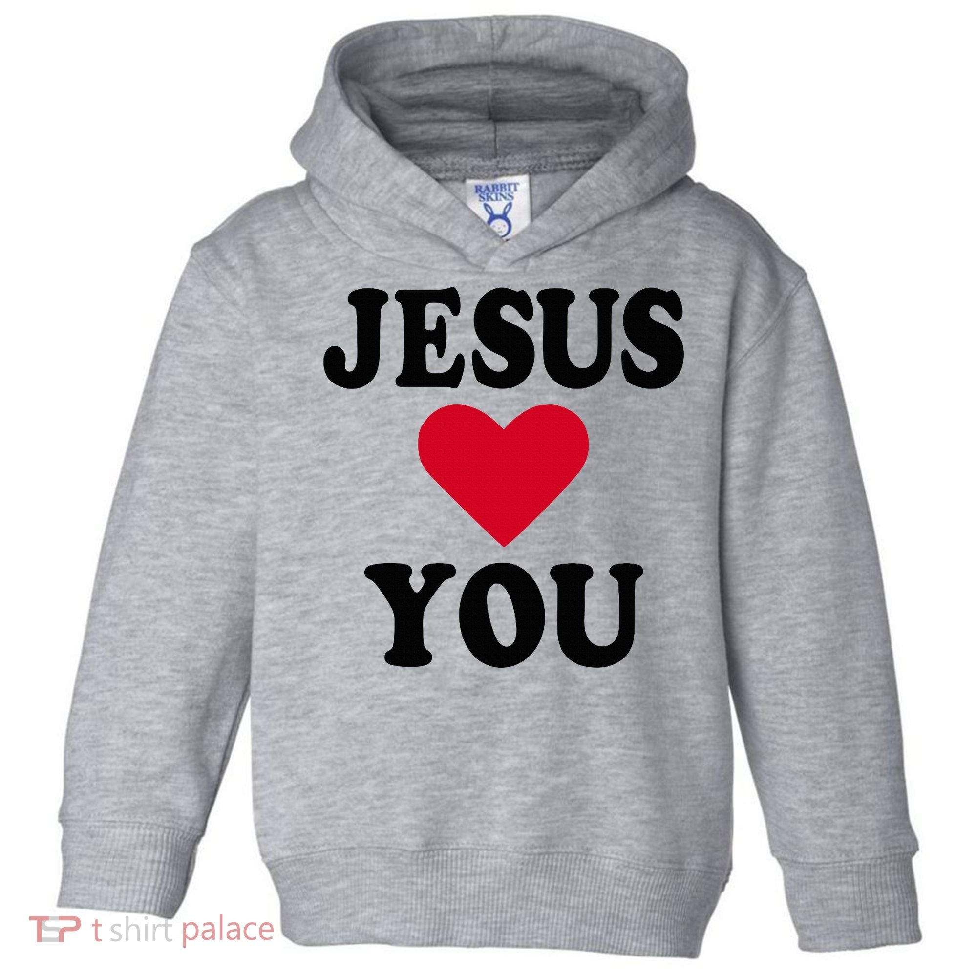 Jesus Loves You Toddler Hoodie