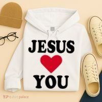 Jesus Loves You Hoodie thumb 4