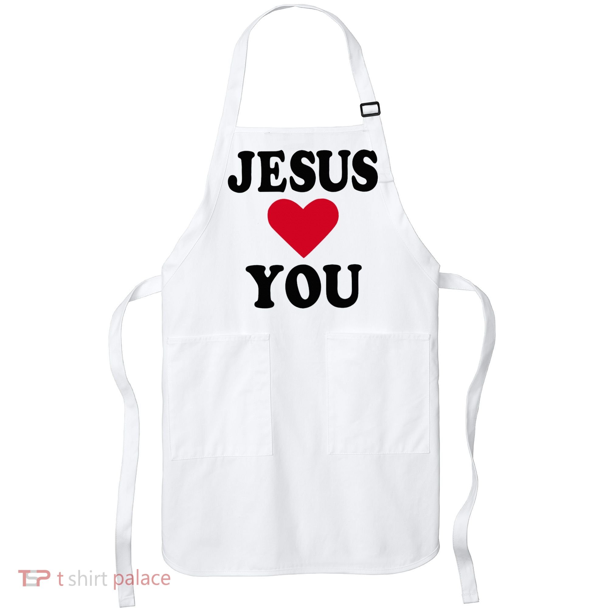 Jesus Loves You Apron