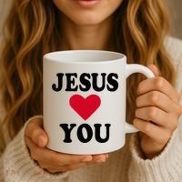 Jesus Loves You Coffee Mug thumb 3
