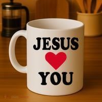Jesus Loves You Coffee Mug thumb 4