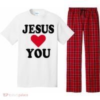 Jesus Loves You Pajama Set thumb 0