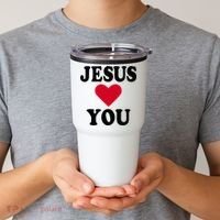 Jesus Loves You Tumbler thumb 2