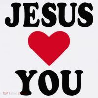 Jesus Loves You Mousepad thumb 1