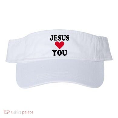 Jesus Loves You Visor