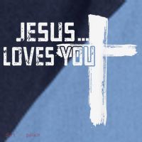 Jesus Loves You Christian Funny Saying Religious Jesus Raglan Baseball Sleeve Shirt thumb 2