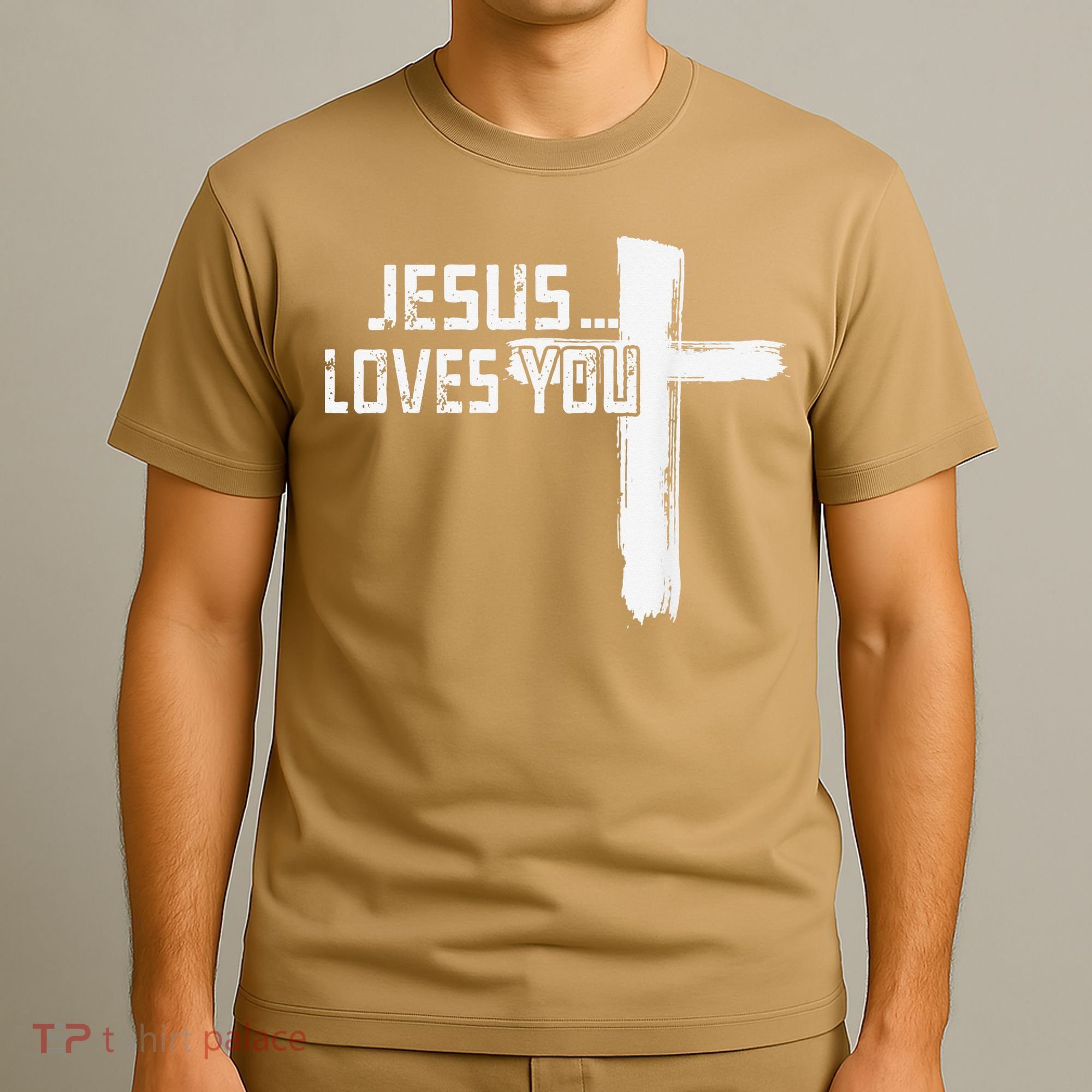Jesus Loves You Christian Funny Saying Religious Jesus T-Shirt