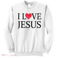 Jesus Loves You Faith Christian Catholic Sweatshirt thumb 0