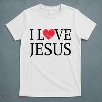 Jesus Loves You Faith Christian Catholic T-Shirt thumb 5